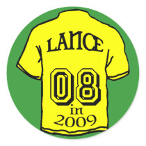 Lanze 08 2009 Trikot-Aufkleber
