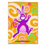 Lapin génial, carte de voeux