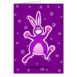 Lapin génial, carte de voeux