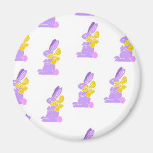 Lapins de Pâques Magnets Pour Réfrigérateur