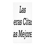 Las Primeras Citas Sohn Las Mejores Vollfarbige Werbekarte