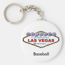 Las Vegas-Baseball Keychain Schlüsselanhänger