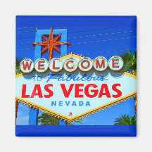 Las Vegas-Magnet Kühlschrankmagnete