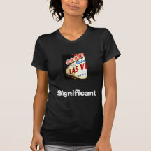 Las Vegas significatif (chemise d'épouse) T-shirts