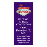 Las Vegasversammlungs-/-ereignis-Flyer Personalisierte Werbekarte