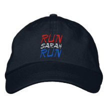 Lassen Sie Sarah-Lauf laufen Bestickte Baseballmütze