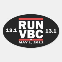LASSEN SIE VBC LAUFEN STICKER