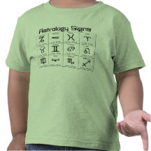 l'astrologie signe la chemise d'enfant en bas âge t-shirts