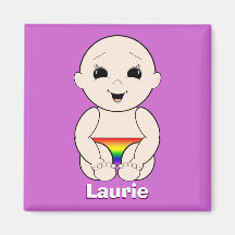 Laurie GLBT 3r Aimants Pour Réfrigérateur