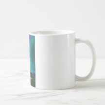 l'aurore Borealis art2 d'arc-en-ciel Tasse À Café