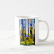 L'Australie - voyage vintage Mug