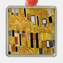 Le baiser, détail de motif par Gustav Klimt Ornements