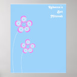Le bat mitzvah signent dedans le conseil poster