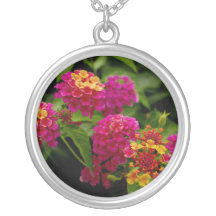 Le beau collier d'argent sterling de Lantana