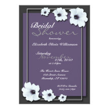 Le beau minuit fleurit l'invitation nuptiale de do