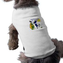 Le camping est (intense) dans des tentes t-shirt pour animal domestique