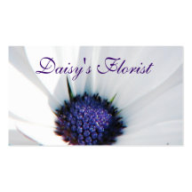 Le carte de visite du concepteur floral