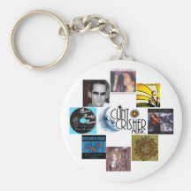 Le CD de Clint Crisher couvre Keychain Porte-clés