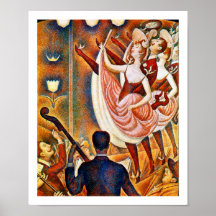 Le Chahut by Georges Seurat Poster
