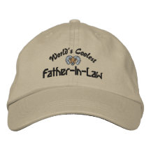 Le chapeau brodé par beau-père le plus frais du mo