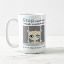 Le chat de Schrodinger libre Tasse