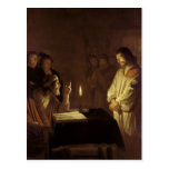 Le Christ avant le grand prêtre, 1617 Carte Postale