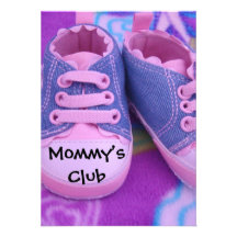 Le club de la maman ! chaussures de bébé roses de 