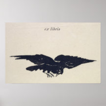 Le Corbeau, 1875 Plakatdrucke