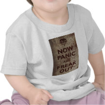 Le cru maintenant paniquent et Freak T-shirts