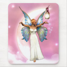 Le Faery de lune Tapis De Souris