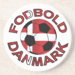 Le football Danemark de Fodbold Danmark Dessous De Verre