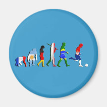 Le football de la Serbie Aimant