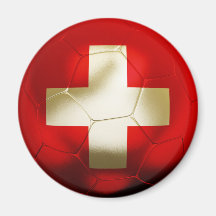 Le football de la Suisse Aimant Pour Réfrigérateur