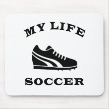 Le football ma vie tapis de souris