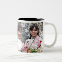 LE JAPON AU PRINTEMPS TASSE