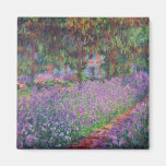 Le jardin de l'artiste chez Giverny, 1900 Magnets Pour Réfrigérateur