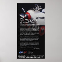 Le legs de voiture de pédale de Viktor Schreckengo Posters