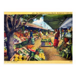 Le marché de l'agriculteur original, Hollywood, la Carte Postale
