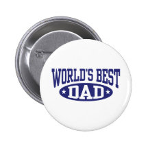 Le meilleur papa du monde badges avec agrafe