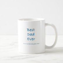 Le meilleur papa jamais tasses