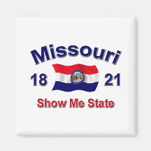 Le Missouri me montrent l'état Magnets Pour Réfrigérateur