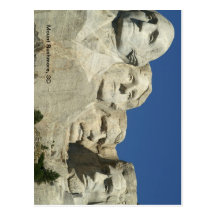 Le mont Rushmore Carte Postale