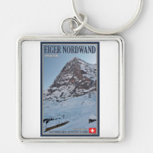 Le mur du nord de l'Eiger Porte-clefs