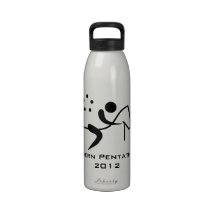 Le pictogramme olympique folâtre la liberté de pen bouteille