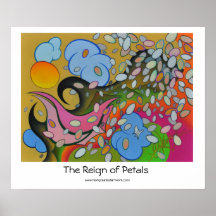 Le règne des pétales posters