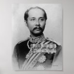 Le Roi Chulalongkorn Rama V de la Thaïlande Affiches