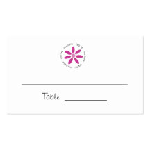 Le Tableau hébreu de bat mitzvah carde la margueri Modèle De Carte De Visite