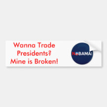 le th_nobama, veulent commercer des présidents ? L Autocollants Pour Voiture