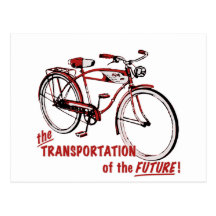 Le transport de l'avenir cartes postales