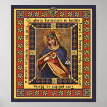 Le TU Gloria Jérusalem Pictura Posters